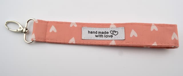 Charming Cotton Wristlet Keychains -  Assorted Prints