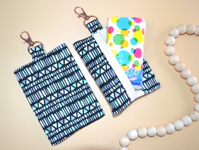 Tissue Holder – Geometric Pattern